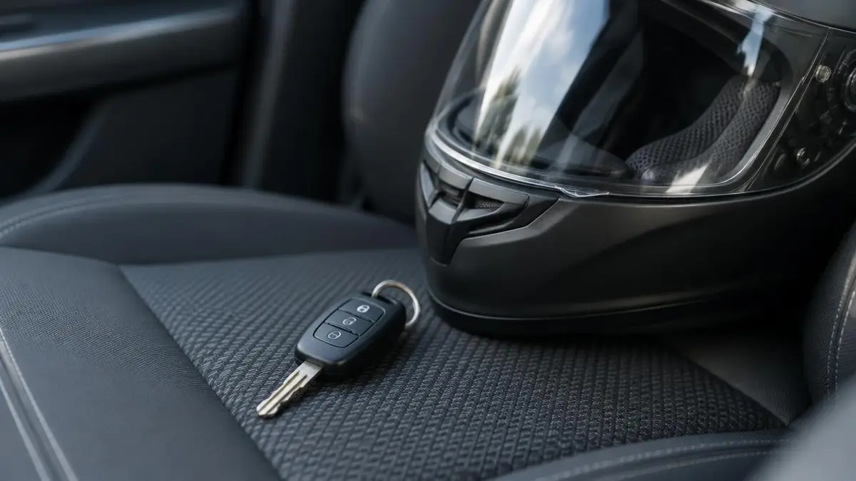Clé de voiture et casque de moto : assurance auto à Argenteuil