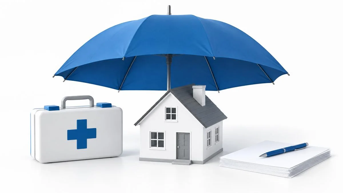 Maison sous un parapluie : assurance prévoyance à Argenteuil