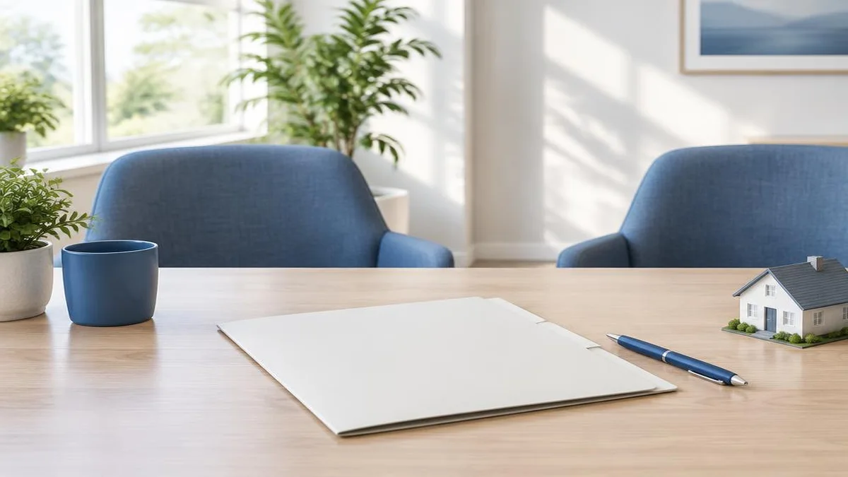 Illustration d’un bureau de courtage en assurance à Argenteuil, sans représentation du cabinet réel